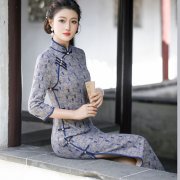 新娘敬酒复古旗袍裙